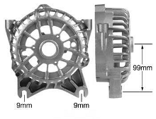 v-shaped foot mount